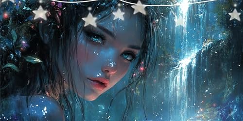 Diamond Painting Erwachsene Elf Diamond Painting Fallen Diamant Paintings bilder, 5D Diamant Malerei Kits Cross Stitch Stickerei Kunsthandwerk für Deko Wohnzimmer, Geschenke für Frauen 30x60cm G6-580 Diamond Painting Erwachsene Elf Diamond Painting Fallen Diamant Paintings bilder, 5D Diamant Malerei Kits Cross Stitch Stickerei Kunsthandwerk für Deko Wohnzimmer, Geschenke für Frauen 30x60cm G6-580 von Doontiny