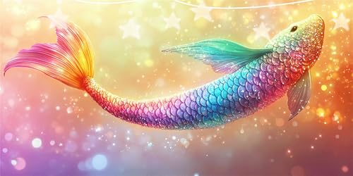 Diamond Painting Erwachsene Fisch Diamond Painting Traum Diamant Paintings bilder, Diamant Malerei Kits Cross Stitch Stickerei Kunsthandwerk für Deko Wohnzimmer, Geschenke für Frauen 50x100cm G6-462 Diamond Painting Erwachsene Fisch Diamond Painting Traum Diamant Paintings bilder, Diamant Malerei Kits Cross Stitch Stickerei Kunsthandwerk für Deko Wohnzimmer, Geschenke für Frauen 50x100cm G6-462 von Doontiny