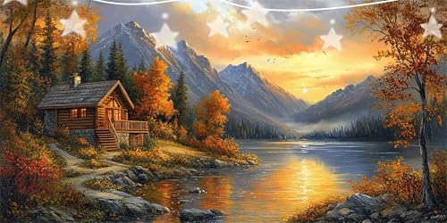 Diamond Painting Erwachsene Kabine Diamond Painting Herbst Diamant Paintings bilder, Diamant Malerei Kits Cross Stitch Stickerei Kunsthandwerk für Deko Wohnzimmer, Geschenke für Frauen 70x140cm G6-470 Diamond Painting Erwachsene Kabine Diamond Painting Herbst Diamant Paintings bilder, Diamant Malerei Kits Cross Stitch Stickerei Kunsthandwerk für Deko Wohnzimmer, Geschenke für Frauen 70x140cm G6-470 von Doontiny
