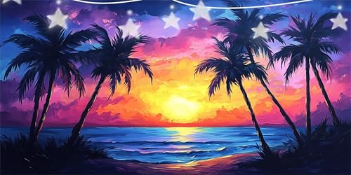 Diamond Painting Erwachsene Kokosnussbaum Diamond Painting Sonnenuntergang Diamant Paintings bilder, 5D Diamant Malerei Art Kits Cross Stitch Stickerei Kunsthandwerk für Deko Wohnzimmer 30x60cm G6-558 Diamond Painting Erwachsene Kokosnussbaum Diamond Painting Sonnenuntergang Diamant Paintings bilder, 5D Diamant Malerei Art Kits Cross Stitch Stickerei Kunsthandwerk für Deko Wohnzimmer 30x60cm G6-558 von Doontiny
