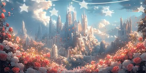Diamond Painting Erwachsene Schloss Diamond Painting Blume Diamant Paintings bilder, 5D Diamant Malerei Kits Cross Stitch Stickerei Kunsthandwerk für Aesthetic Wanddeko Schlafzimmer 30x60cm G6-594 Diamond Painting Erwachsene Schloss Diamond Painting Blume Diamant Paintings bilder, 5D Diamant Malerei Kits Cross Stitch Stickerei Kunsthandwerk für Aesthetic Wanddeko Schlafzimmer 30x60cm G6-594 von Doontiny