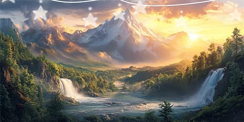 Diamond Painting Erwachsene Schneeberg Diamond Painting Baum Diamant Paintings bilder, 5D Diamant Malerei Art Kits Cross Stitch Stickerei Kunsthandwerk Sets für Wanddeko Schlafzimmer 80x160cm G6-472 Diamond Painting Erwachsene Schneeberg Diamond Painting Baum Diamant Paintings bilder, 5D Diamant Malerei Art Kits Cross Stitch Stickerei Kunsthandwerk Sets für Wanddeko Schlafzimmer 80x160cm G6-472 von Doontiny