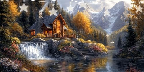 Diamond Painting Erwachsene Schneeberg Diamond Painting Kabine Diamant Paintings bilder, Diamant Malerei Art Kits Cross Stitch Stickerei Kunsthandwerk Sets für Wanddeko Schlafzimmer 30x60cm G6-664 Diamond Painting Erwachsene Schneeberg Diamond Painting Kabine Diamant Paintings bilder, Diamant Malerei Art Kits Cross Stitch Stickerei Kunsthandwerk Sets für Wanddeko Schlafzimmer 30x60cm G6-664 von Doontiny