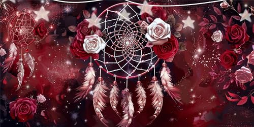 Diamond Painting Erwachsene Traumfänger Diamond Painting Rose Diamant Paintings bilder, 5D Diamant Malerei Art Kits Cross Stitch Stickerei Kunsthandwerk Sets für Wanddeko Schlafzimmer 60x120cm G6-26 Diamond Painting Erwachsene Traumfänger Diamond Painting Rose Diamant Paintings bilder, 5D Diamant Malerei Art Kits Cross Stitch Stickerei Kunsthandwerk Sets für Wanddeko Schlafzimmer 60x120cm G6-26 von Doontiny