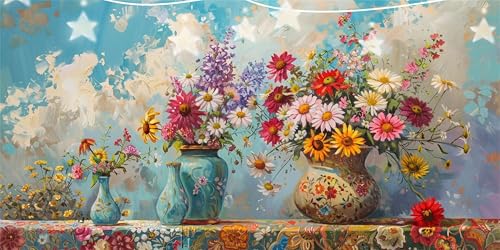Diamond Painting Erwachsene Vase Diamond Painting Chrysantheme Diamant Paintings bilder, Diamant Malerei Art Kits Cross Stitch Stickerei Kunsthandwerk Sets für Wanddeko Schlafzimmer 30x60cm G6-540 Diamond Painting Erwachsene Vase Diamond Painting Chrysantheme Diamant Paintings bilder, Diamant Malerei Art Kits Cross Stitch Stickerei Kunsthandwerk Sets für Wanddeko Schlafzimmer 30x60cm G6-540 von Doontiny