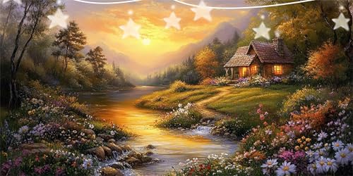 Diamond Painting Erwachsene Wald Diamond Painting Gänseblümchen Diamant Paintings bilder, Diamant Malerei Art Kits Cross Stitch Stickerei Kunsthandwerk Sets für Wanddeko Schlafzimmer 90x180cm G6-970 Diamond Painting Erwachsene Wald Diamond Painting Gänseblümchen Diamant Paintings bilder, Diamant Malerei Art Kits Cross Stitch Stickerei Kunsthandwerk Sets für Wanddeko Schlafzimmer 90x180cm G6-970 von Doontiny