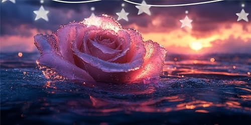 Diamond Painting Rose Diamant Paintings Sonne Diamond Painting Erwachsene Anfänger, Mosaikherstellung Arts Craft, Crystal Stickerei Diamant Malerei für Aesthetic Wanddeko Schlafzimmer 50x100cm G6-479 Diamond Painting Rose Diamant Paintings Sonne Diamond Painting Erwachsene Anfänger, Mosaikherstellung Arts Craft, Crystal Stickerei Diamant Malerei für Aesthetic Wanddeko Schlafzimmer 50x100cm G6-479 von Doontiny