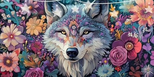Diamond Painting Wolf Diamant Paintings Blume Diamond Painting Erwachsene, DIY Mosaikherstellung Arts Craft, Crystal Stickerei Diamant Malerei für Deko Wohnzimmer, Geschenke für Frauen 40x80cm G6-463 Diamond Painting Wolf Diamant Paintings Blume Diamond Painting Erwachsene, DIY Mosaikherstellung Arts Craft, Crystal Stickerei Diamant Malerei für Deko Wohnzimmer, Geschenke für Frauen 40x80cm G6-463 von Doontiny