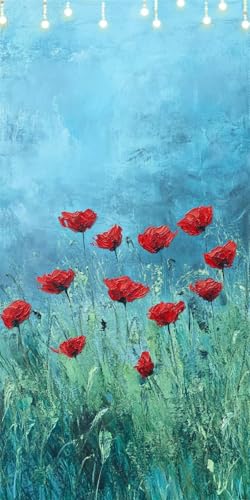 Malen Nach Zahlen Erwachsene Mohn Malen Nach Zahlen Anlage, DIY Handgemalt Ölgemälde Kit für Anfänger und Erwachsene Mit Pinseln und Acrylfarbe Ohne Rahmen, Wanddeko Wohnzimmer Geschenk 45X90cm W6-267 Malen Nach Zahlen Erwachsene Mohn Malen Nach Zahlen Anlage, DIY Handgemalt Ölgemälde Kit für Anfänger und Erwachsene Mit Pinseln und Acrylfarbe Ohne Rahmen, Wanddeko Wohnzimmer Geschenk 45X90cm W6-267 von Doontiny