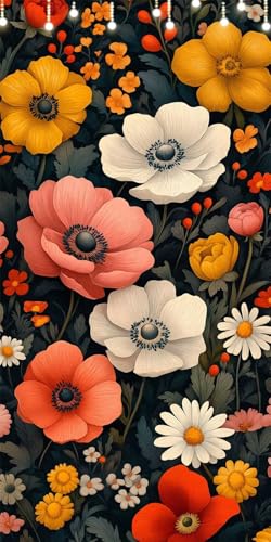 Mohn Malen Nach Zahlen Groß 70X140cm Chrysantheme Malen Nach Zahlen Erwachsene, DIY Kreativ Set Mit 3-Pinseln und Acrylfarbe, Ohne Rahmen, Painting by Numbers für Wohnzimmer Wanddeko, Geschenke W6-452 Mohn Malen Nach Zahlen Groß 70X140cm Chrysantheme Malen Nach Zahlen Erwachsene, DIY Kreativ Set Mit 3-Pinseln und Acrylfarbe, Ohne Rahmen, Painting by Numbers für Wohnzimmer Wanddeko, Geschenke W6-452 von Doontiny