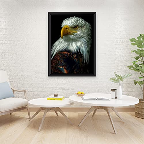 5D Diamond Painting Weißer Adler Diamant Painting Kinder, DIY Voll Set Cross Stickerei Malerei, Diamond Painting Erwachsene Bilder Kits, Home Wanddekoration Malerei Kunsthandwerk Geschenk 90x120cm 5D Diamond Painting Weißer Adler Diamant Painting Kinder, DIY Voll Set Cross Stickerei Malerei, Diamond Painting Erwachsene Bilder Kits, Home Wanddekoration Malerei Kunsthandwerk Geschenk 90x120cm von Dooqon