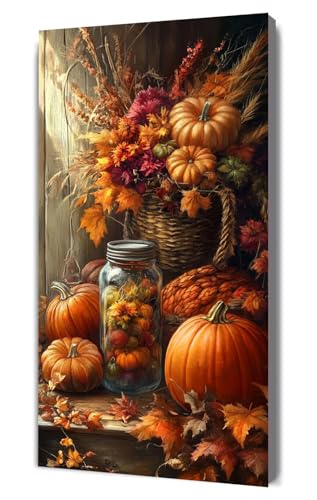 Malen Nach Zahlen, Herbst Kürbis Malen Nach Zahlen Erwachsene, Kinder Anfänger DIY Handgemalt Ölgemälde auf Leinwand Kits, Farbe und Pinsel Artwork, für Home Mädchen Dekor Geschenk 50x100cm g-468 Malen Nach Zahlen, Herbst Kürbis Malen Nach Zahlen Erwachsene, Kinder Anfänger DIY Handgemalt Ölgemälde auf Leinwand Kits, Farbe und Pinsel Artwork, für Home Mädchen Dekor Geschenk 50x100cm g-468 von Dooqon