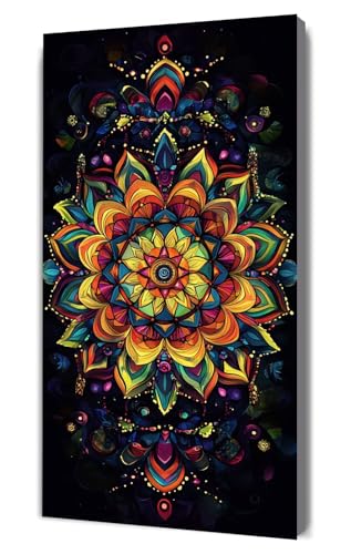 Malen Nach Zahlen Erwachsene Farbe Mandala, DIY Handgemalt Ölgemälde Kit für Anfänger und Erwachsene, Inklusive Knitterfreie Leinwand,Pinsel und Acrylfarben, Malen Nach Zahlen Dekor 30x60cm g-35 Malen Nach Zahlen Erwachsene Farbe Mandala, DIY Handgemalt Ölgemälde Kit für Anfänger und Erwachsene, Inklusive Knitterfreie Leinwand,Pinsel und Acrylfarben, Malen Nach Zahlen Dekor 30x60cm g-35 von Dooqon