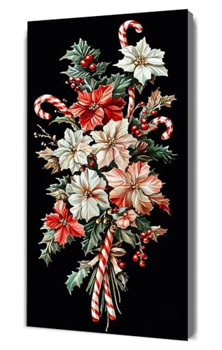 Malen Nach Zahlen Erwachsene Schönheit Blume, DIY Handgemalt Ölgemälde Kit für Anfänger und Erwachsene, Inklusive Knitterfreie Leinwand,Pinsel und Acrylfarben, Malen Nach Zahlen Dekor 30x60cm g-387 von Dooqon