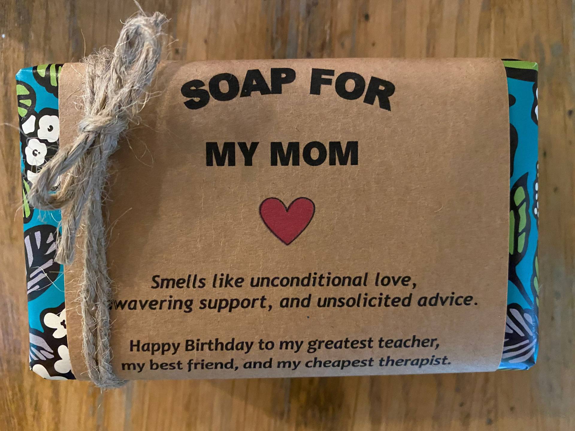 Mama Seife Hab Dich Lieb Mama Personalisierte Seife Für Einzigartiges Geschenk von DopeSoapzz