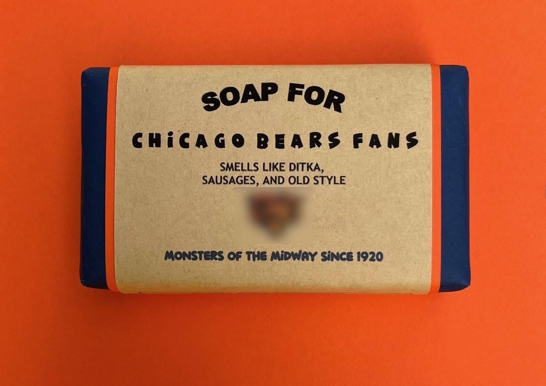 Chicago Bears Geschenk - Soap Lustiges Einzigartiges Personalisiertes Geschenk, Um Bärenfan Zu Feiern von DopeSoapzz