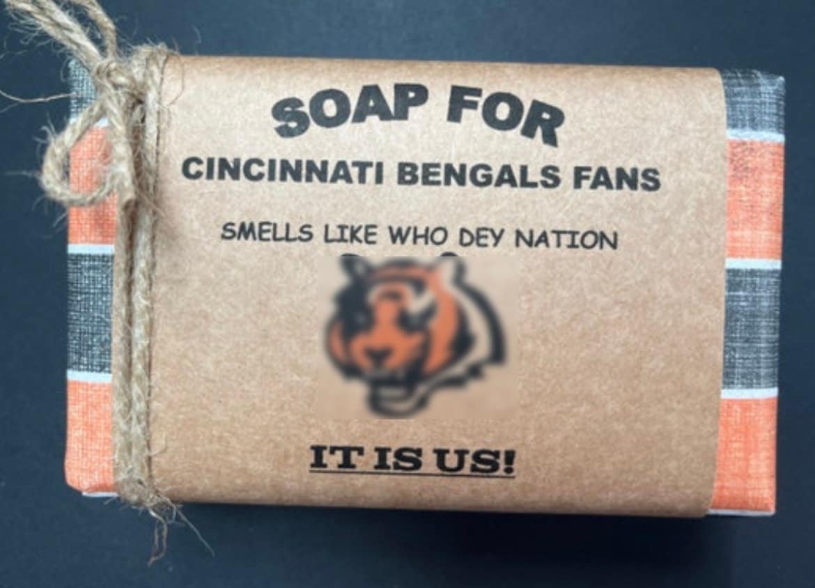 Cincinnati Bengals Geschenk - Seife Lustiges Einzigartiges Cincinnati Bengals Geschenk - Seife Lustiges Einzigartiges von DopeSoapzz