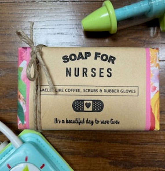 Krankenschwester-Geschenk Geschenk Für Krankenschwestern Einzigartiges Unverzichtbares Arbeitergeschenk Seife Krankenschwestern von DopeSoapzz