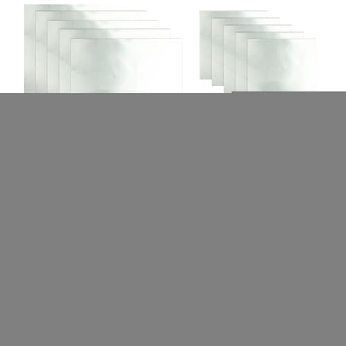 Dopsyesn Foil Karton - Handgemachtes Folienpapier Bastelset | Gold Silber Glänzend Zubehör Für Malerei Gravur Basteln Kinder Und Erwachsene von Dopsyesn