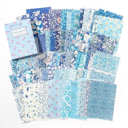 100 Stück Vintage-Scrapbook, ästhetisches Papierblumen-Dekorpapier-Set für Tagebücher, Planer, Verzierung, Collage, Album, Bastler, Geschenke von Doraking
