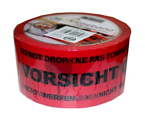 Doratex Paket Klebeband Vorsicht Glas 50 Meter von Doratex Industries