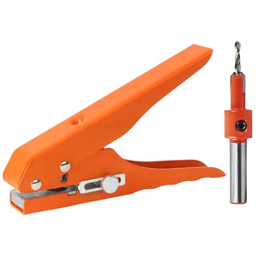 2-teiliges/Set Einzellocher, verstellbar, robust, Mehrzweck-Schraubenabdeckung, Locher zum Basteln, Papierkarten, PVC, Leder, Einzellocher, Locher zum Basteln 2-teiliges/Set Einzellocher, verstellbar, robust, Mehrzweck-Schraubenabdeckung, Locher zum Basteln, Papierkarten, PVC, Leder, Einzellocher, Locher zum Basteln von Dorccsi