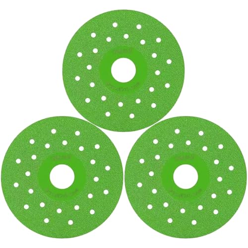 3-teilige Steinplatten-Schleifscheibe, 3, 9 Zoll Schmirgelglas-Trennscheibe mit porösem Design, Diamant-Sägeblätter zum Schleifen von Jade, Kristall, Weinflaschen, Fliesen, Disco Para Cortar Vidri 3-teilige Steinplatten-Schleifscheibe, 3, 9 Zoll Schmirgelglas-Trennscheibe mit porösem Design, Diamant-Sägeblätter zum Schleifen von Jade, Kristall, Weinflaschen, Fliesen, Disco Para Cortar Vidri von Dorccsi