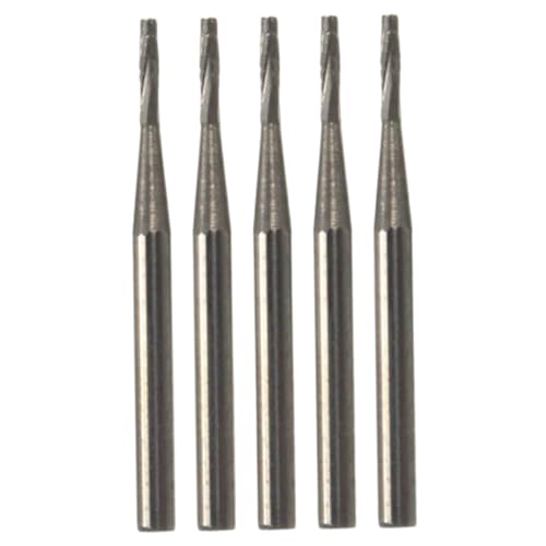 5-teiliger Glasbohrer, 0, 9 mm Wolframstahl-Hartmetallbohrer für Auto-Windschutzscheiben, Steinschlag, Harz, Hartmetallbohrer, Bohrer, Steinbohrer, Bohrer-Set von Dorccsi