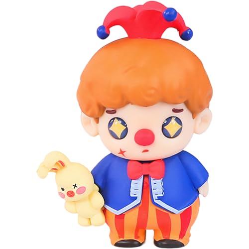 Clown-Figuren, bunte Miniatur-Zirkusclown-Dekoration, Karnevals-Kuchenaufsatz, Clown-Ornament, wiederverwendbare Kunst, die Clown-Figur, für Home-Office-Dekorationen, Stil 3 Clown-Ornament, Art die Cl Clown-Figuren, bunte Miniatur-Zirkusclown-Dekoration, Karnevals-Kuchenaufsatz, Clown-Ornament, wiederverwendbare Kunst, die Clown-Figur, für Home-Office-Dekorationen, Stil 3 Clown-Ornament, Art die Cl von Dorccsi