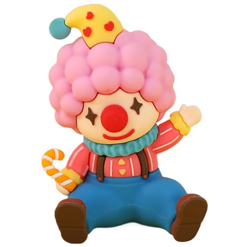 Clownfiguren, Miniatur-Dekoration in Form eines bunten Zirkusclowns, Karnevals-Kuchenaufsatz, Clown-Ornament, wiederverwendbare Art the Clown-Figur, für Heim- und Bürodekorationen, Stil 1, Clown-Ornam Clownfiguren, Miniatur-Dekoration in Form eines bunten Zirkusclowns, Karnevals-Kuchenaufsatz, Clown-Ornament, wiederverwendbare Art the Clown-Figur, für Heim- und Bürodekorationen, Stil 1, Clown-Ornam von Dorccsi