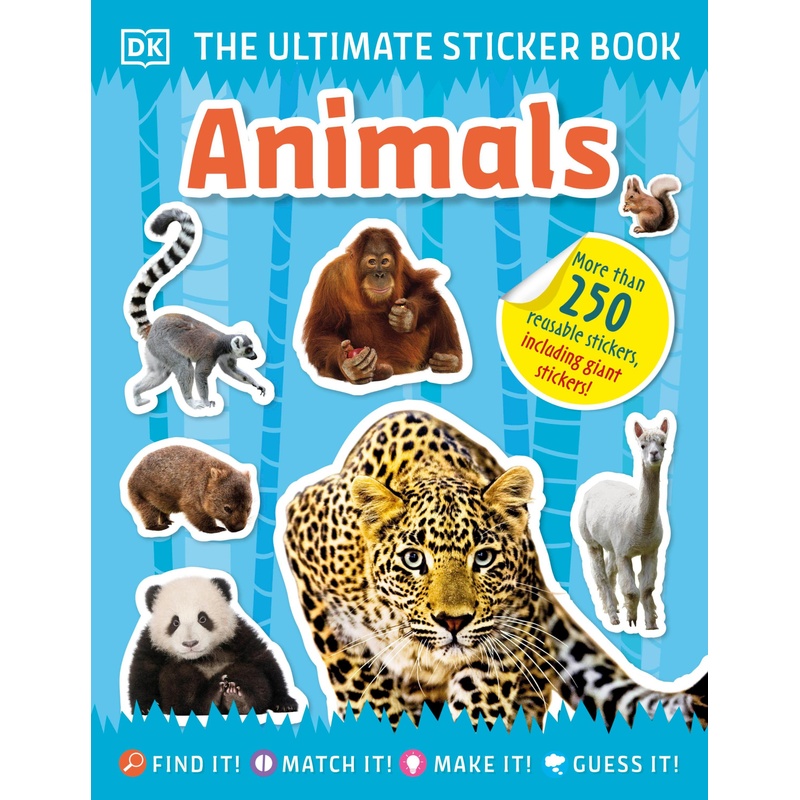 Ultimate Sticker Book Animals - Dk, Taschenbuch von Dorling Kindersley Ltd.