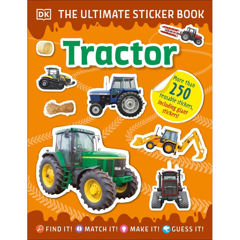 Ultimate Sticker Book Tractor - Dk, Taschenbuch von Dorling Kindersley Ltd.