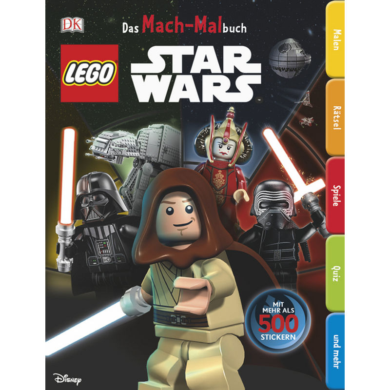 Das Mach-Malbuch - Lego Star Wars, Kartoniert (TB) von Dorling Kindersley