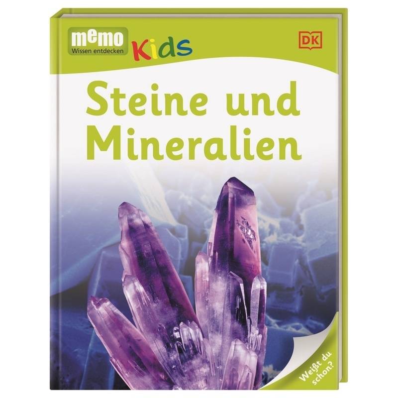 Steine Und Mineralien / Memo Kids Bd.6, Gebunden von DORLING KINDERSLEY VERLAG