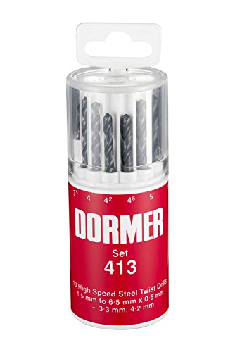 Dormer Jobber Drill Set, Set of 13 von Dormer Pramet