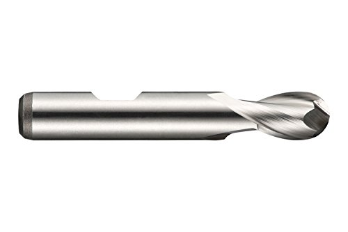 Dormer C5002.0 Schaftfräser mit Kugelkopf, heller Beschichtung, kobalt-Hochleistungsschnellstahl, 2 mm Kopfdurchmesser, 4 mm Flötenlänge Dormer C5002.0 Schaftfräser mit Kugelkopf, heller Beschichtung, kobalt-Hochleistungsschnellstahl, 2 mm Kopfdurchmesser, 4 mm Flötenlänge von Dormer