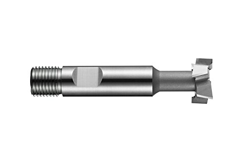 Dormer C80050.0X28.0 T-Slot Cutter, Hell beschichtet, Kobalt-Schnellarbeitsstahl, 50 mm Kopfdurchmesser, 34 mm Nutlänge, 127 cm Fräserdurchmesser von Dormer