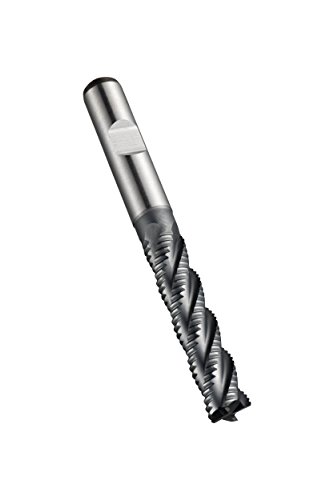 Dormer C94818.0 Serie C948 HSS-E-PM 4 Flute Long Series Schruppfräser mit Alcrona-Beschichtung, DIN 1835B Schaft, 18,00 mm Schnittdurchmesser von Dormer