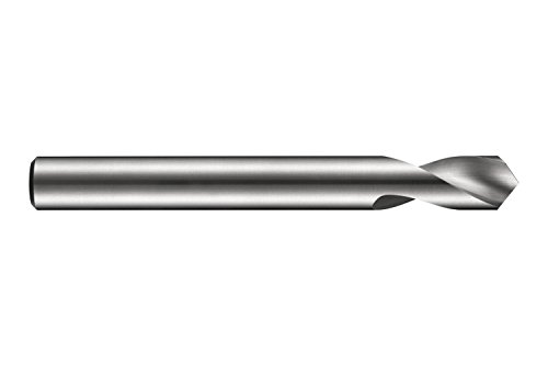 Dormer R1225.0 Kurzer Spottbohrer, hell, Hartmetall, 5 mm Kopfdurchmesser, 16 mm Nutlänge von Dormer