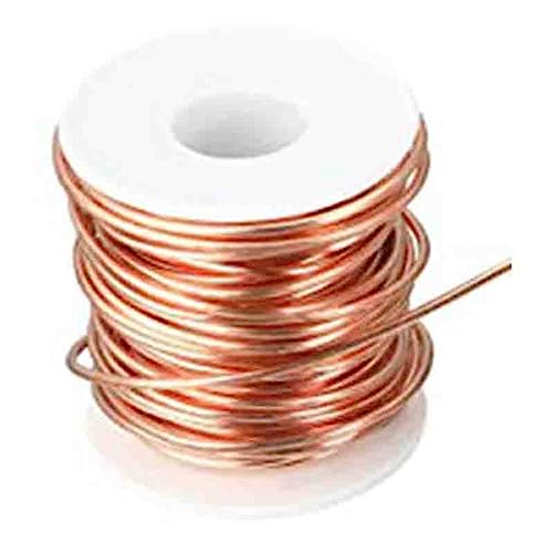 Dormstop Bare Dead Soft Copper Wire Kupferdraht für die Schmuckherstellung, 1-Pfund-Spule (16 Gauge, 0,051 Durchmesser, 126 Länge) von Dormstop