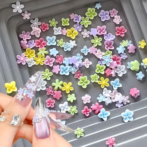 100 Stück Gemischte Formen Größen Frangipani Fünfblättrige Blume Nail Charms Mini 3d Blumen Nägel Charms Bunt Harz Tropisch Blütenblatt Flower Nails Charm Nageldesign Nagel Zubehör Nailart 100 Stück Gemischte Formen Größen Frangipani Fünfblättrige Blume Nail Charms Mini 3d Blumen Nägel Charms Bunt Harz Tropisch Blütenblatt Flower Nails Charm Nageldesign Nagel Zubehör Nailart von Dornail
