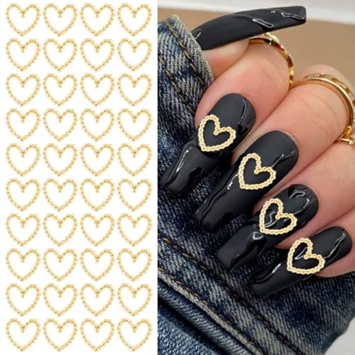 50 Stück Herz Nail Charms Gold Nail Studs Heart Charms Nägel Metall Herzen Nagel Charms Hohle 3D Hearts Nägel Charms Cute Herz Nails Charms Nagel Deko Nageldesign Nägel Zubehör Nail Art Charms Nailart 50 Stück Herz Nail Charms Gold Nail Studs Heart Charms Nägel Metall Herzen Nagel Charms Hohle 3D Hearts Nägel Charms Cute Herz Nails Charms Nagel Deko Nageldesign Nägel Zubehör Nail Art Charms Nailart von Dornail