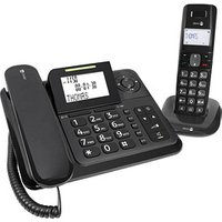 doro Comfort 4005 Schnurgebundenes Telefon-Set mit Anrufbeantworter schwarz von Doro