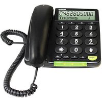 doro PhoneEasy 312cs Schnurgebundenes Telefon schwarz doro PhoneEasy 312cs Schnurgebundenes Telefon schwarz von Doro