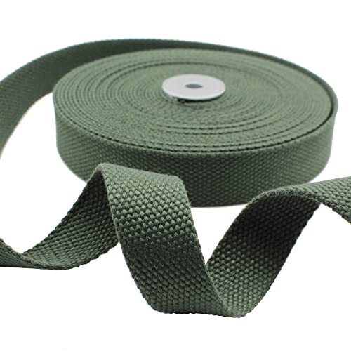 Dortrue Schweres Baumwoll-Gurtband, 2,5 cm breit, 9,1 m für Gurtband, Taschengriff, Tragetasche, Gurtband, Stoffgürtel, Herstellung von Outdoor-Zubehör Dortrue Schweres Baumwoll-Gurtband, 2,5 cm breit, 9,1 m für Gurtband, Taschengriff, Tragetasche, Gurtband, Stoffgürtel, Herstellung von Outdoor-Zubehör von Dortrue
