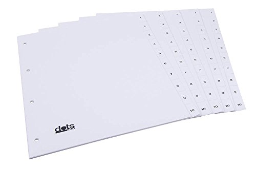 dots 844210-4132-08 Karton-Reg,1-10,10-tlg,vf,weiß dots 844210-4132-08 Karton-Reg,1-10,10-tlg,vf,weiß von Dot's Homestyle Pretzels