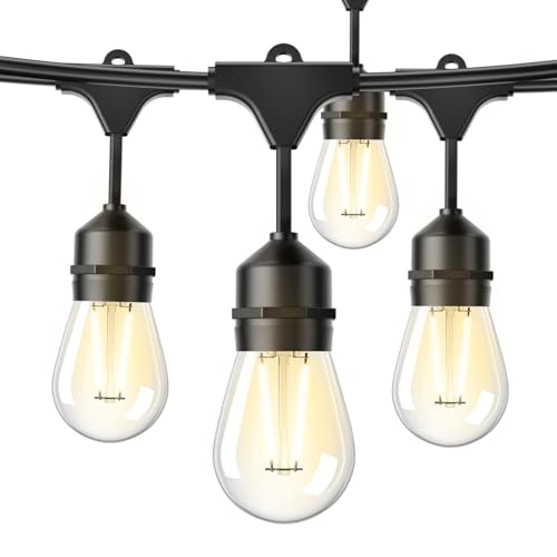 Dotrvmp LED Lichterkette Außen Innen 30m, 96FT mit E27 2W S14 Glühbirnen IP65 Wasserdicht Verbindbare Lichterketten für Garten, Balkon, Terrasse, Hochzeit, Party, Weihnachtsbaum 2700K Warmweiß Dotrvmp LED Lichterkette Außen Innen 30m, 96FT mit E27 2W S14 Glühbirnen IP65 Wasserdicht Verbindbare Lichterketten für Garten, Balkon, Terrasse, Hochzeit, Party, Weihnachtsbaum 2700K Warmweiß von Dotrvmp