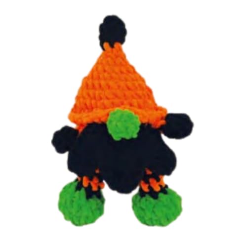 Dotty Design Knitty Critters - Halloween - Treat The Gnome | Anfängerfreundliches Häkel-Bastelset mit recyceltem Garn Dotty Design Knitty Critters - Halloween - Treat The Gnome | Anfängerfreundliches Häkel-Bastelset mit recyceltem Garn von Dotty Design