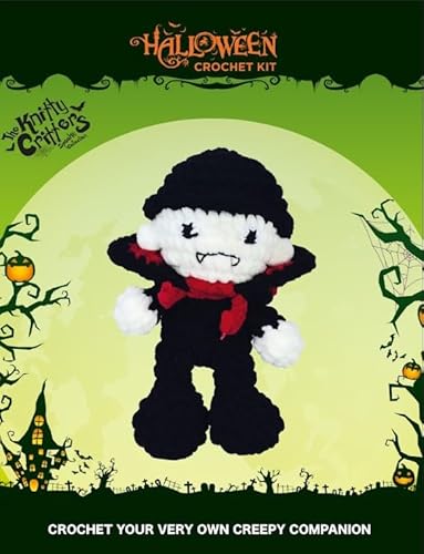 Dotty Design Knitty Critters - Halloween - Vampir | Anfängerfreundliches Häkel-Bastelset mit recyceltem Garn Dotty Design Knitty Critters - Halloween - Vampir | Anfängerfreundliches Häkel-Bastelset mit recyceltem Garn von Dotty Design