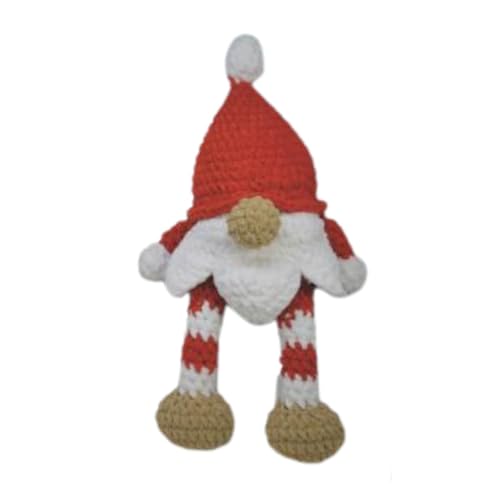 Dotty Design Knitty Critters - Knitty Critters Make Christmas - Jingle The Gnome | Anfängerfreundliches Häkel-Bastelset mit recyceltem Garn Dotty Design Knitty Critters - Knitty Critters Make Christmas - Jingle The Gnome | Anfängerfreundliches Häkel-Bastelset mit recyceltem Garn von Dotty Design